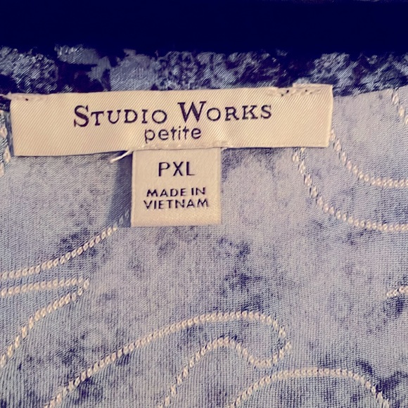 Boho Blouse Petite NWT - Picture 6 of 8